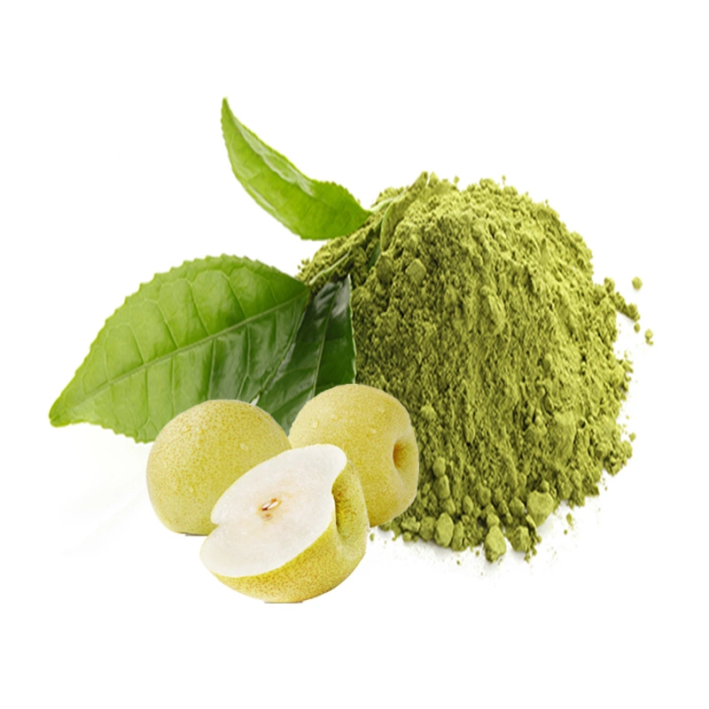High Quality Green Tea Powder Matcha Ceremonial Grade Pear Flavor for Slimming Tea and Health Care
