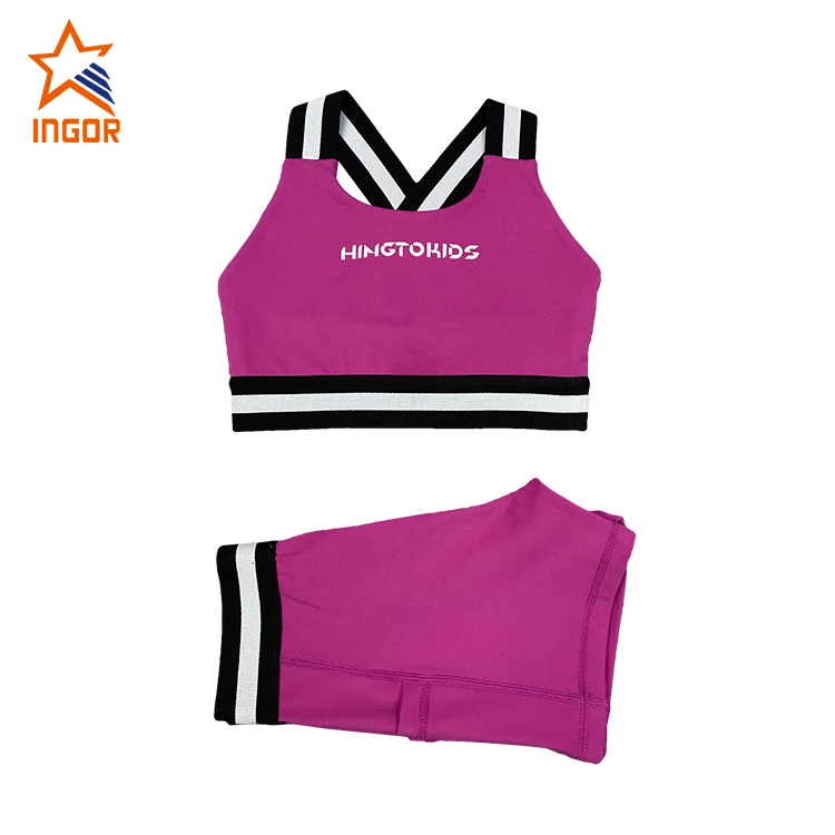 Ingorsports Kids Swimwear Soft Waitband Elastic Band Two Side Pocket Design Short Children Sports Wear Activewear