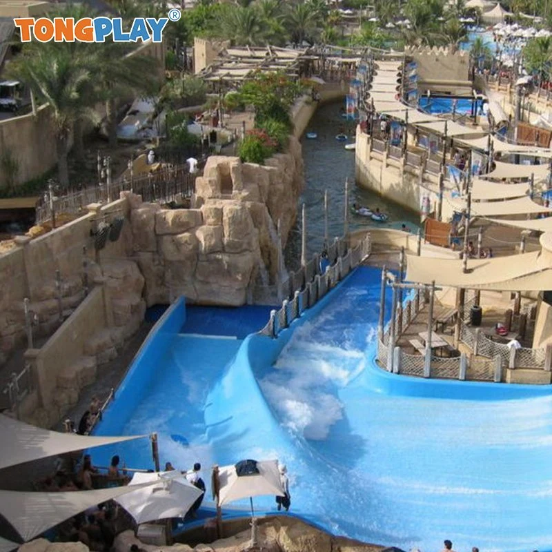 Equipo de juego acuático Parque de diversiones Parque acuático máquina de piscina de olas Para adultos