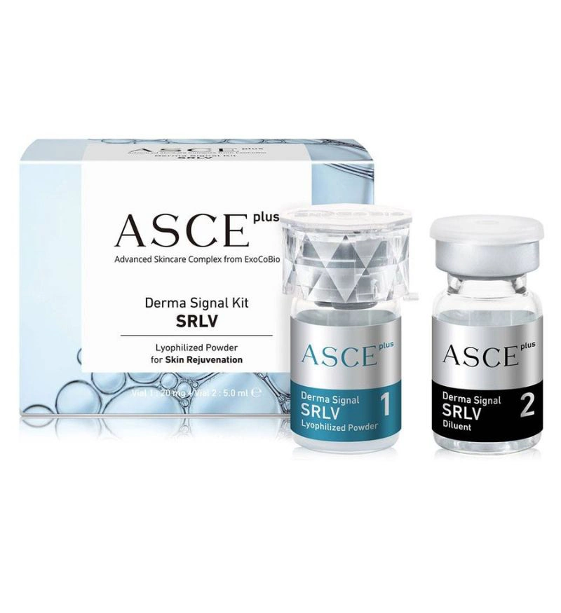 Asce + Srlv Exosome Skinbooster Mts PARA Cara De Corea Lifting Du Visage Anti-Vieillissement Skin Whitening Anti Aging Hair Growth Anti-Aging