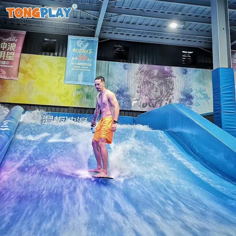 Nuevo diseño niños Zona de juegos de agua Equipo para el Surf Zona de juegos Máquina