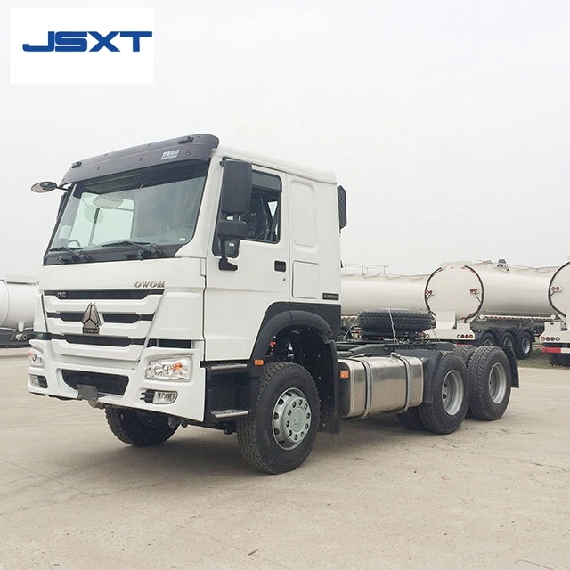 Jushixin Chinese Supplier Direct Selling New Euro III 6X4 375HP Sinotruck HOWO Tractor Truck for Africa Market