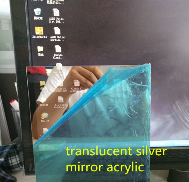 Competitive Price 3mm Clear Cast Translucent Mirror Acrylic Sheet