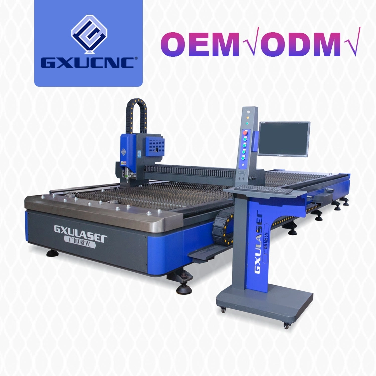 Gxu Laser Engraving and Cutting Machine 3000W Fiber Laser Cutting Machine