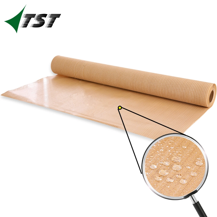 High quality/High cost performance  Beige Color Sun Shade Net with PE Coating/6 Needle 420 GSM HDPE Waterproof Car Packing Shades