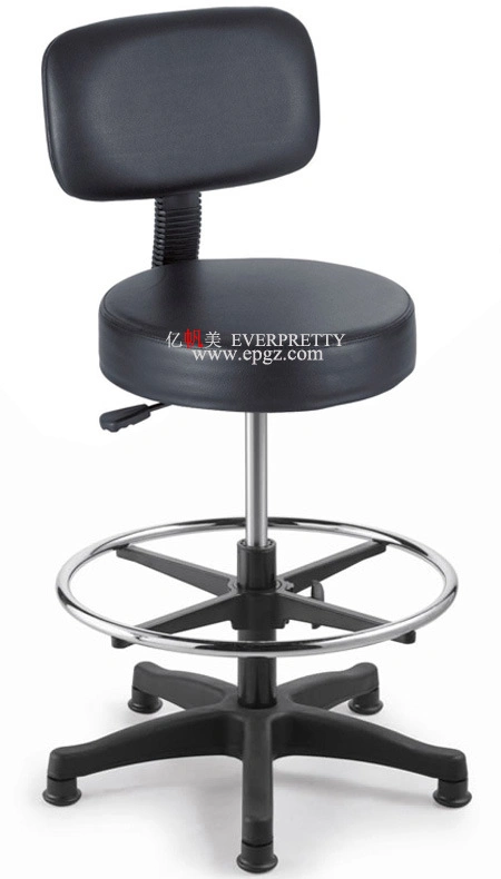 PU Leather Surface Adjustable Lab Stool Chair Lab Furniture