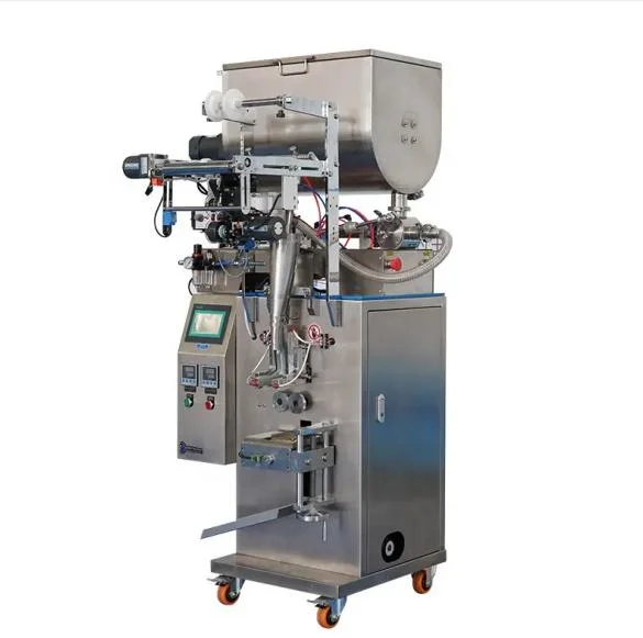 Automatic Vertical Liquid Packing Machine, Oils (cooking oil, essential oils) Dairy Products (milk, yogurt)