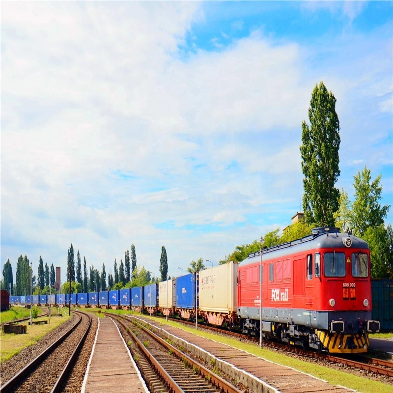 China Rail Transport Train Transportation Railway Shipping to Europe Business Gold Custom Cre Door to Door