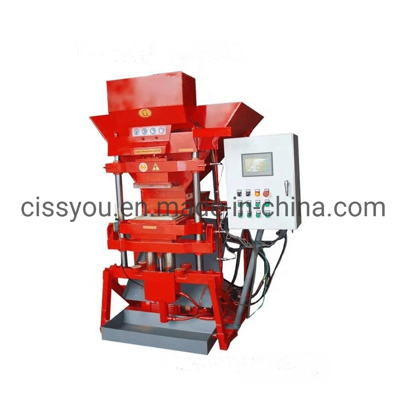 Kenya Manual Soil Cement Hand Press Clay Interlocking Brick Block Making Machine