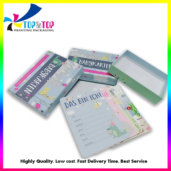 Factory Printing Flashcards Custom Cardboard Flash Children Study Cards Printing Service