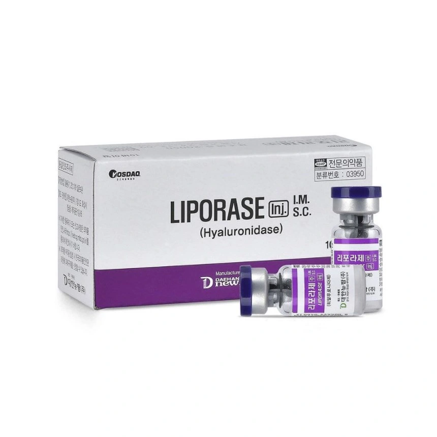 Top Ventas Liporase Hyaluronidase original para eliminar los rellenos se disuelve el ácido hialurónico Liporase