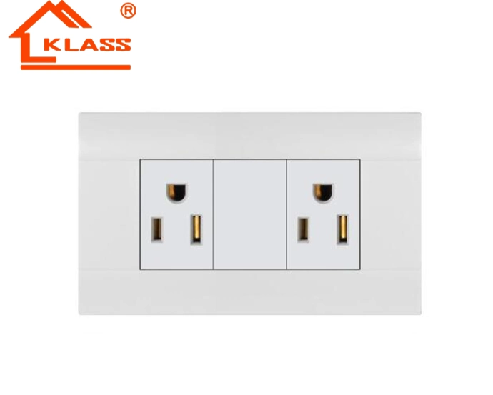 South American Electric Socket TV Plus Telephone Socket