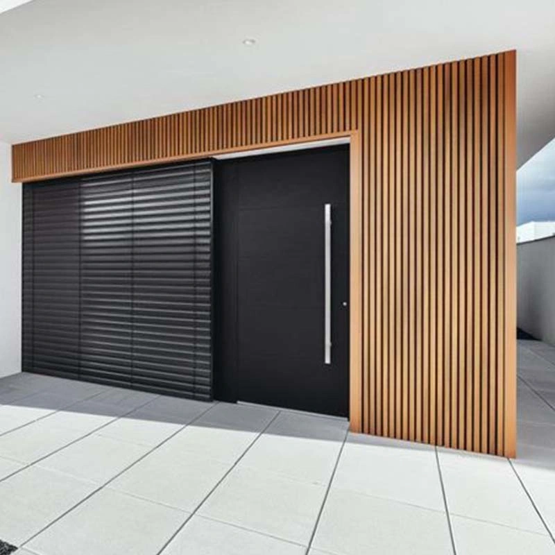 Outdoor High Resistance to Weather Waterproof WPC Wall Panel Co-Extrusion Bamboo Wood Fiber Cladding Panel