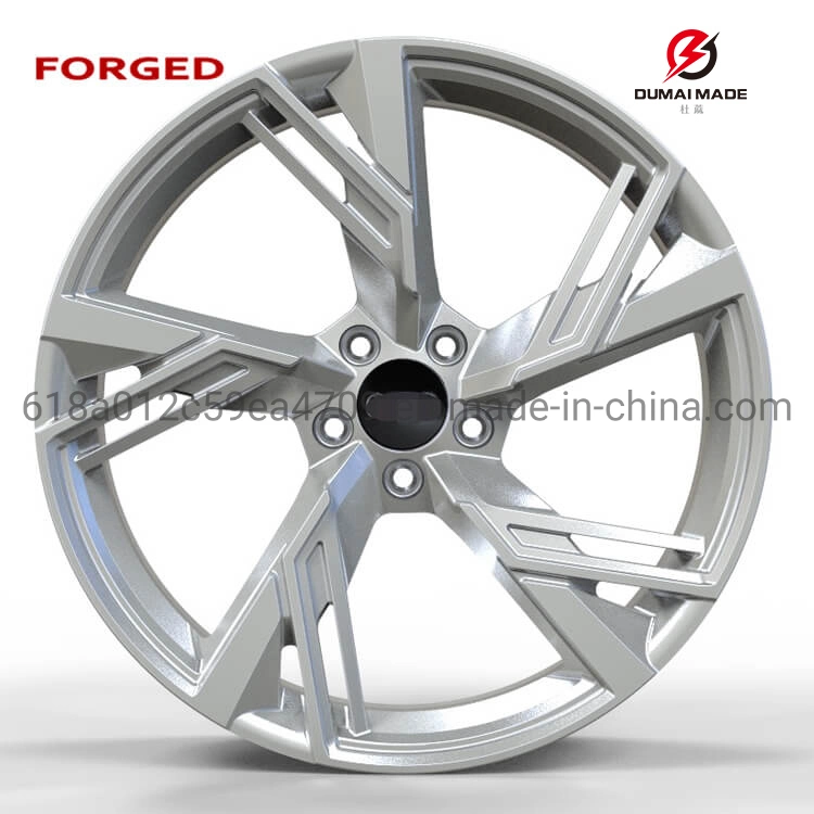 Silver 5X112 Sport Aluminum Rims Car Alloy Wheels Forged 20 Inch