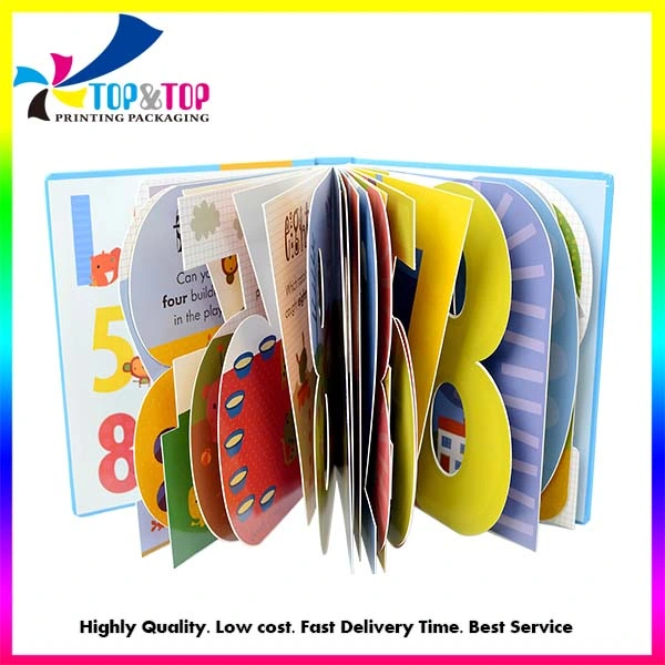 Wholesale/Supplier Custom Print School Reading Learn Color ABC Numeral Children Board Book for Kids