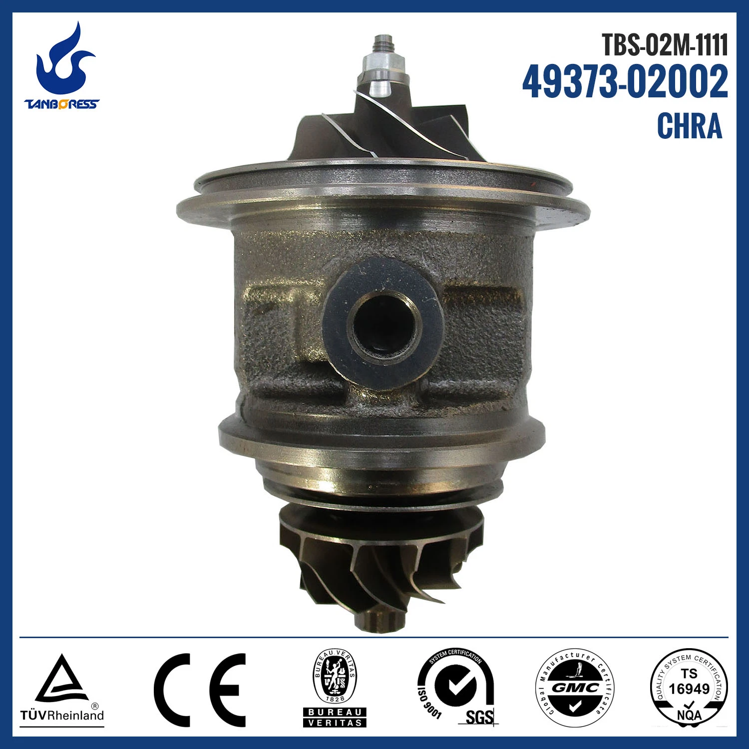 Turbocharger Chra for Citroen C3 1.6 HDI 90 FAP DV6DTED 92 HP 49373-02002 49373-02003 turbo