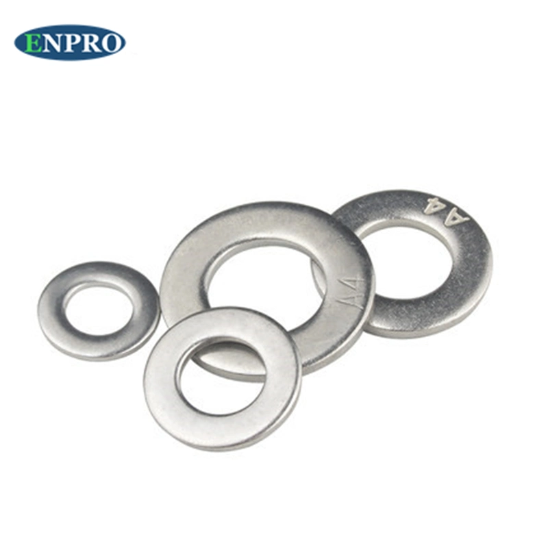 Metal Flat Washer 4.8 8.8 Flat Washer Zinc DIN125 304 316 Stainless Steel Carbon Steel Flat Washer