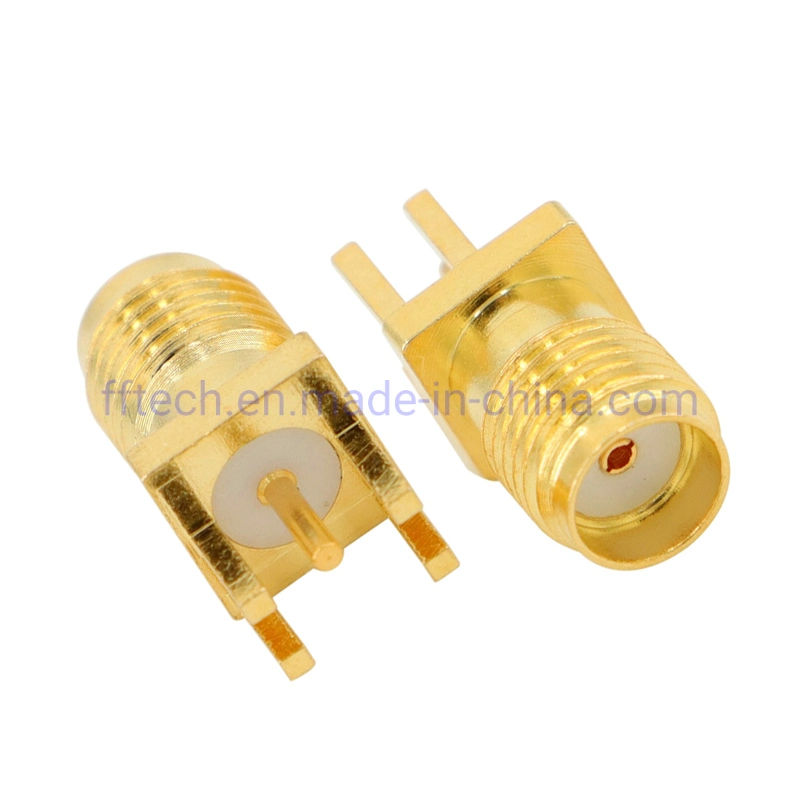 Conector hembra de la SMA de alta calidad para montaje en PCB RF SMA conector impermeable hembra conector Montaje PCB vertical