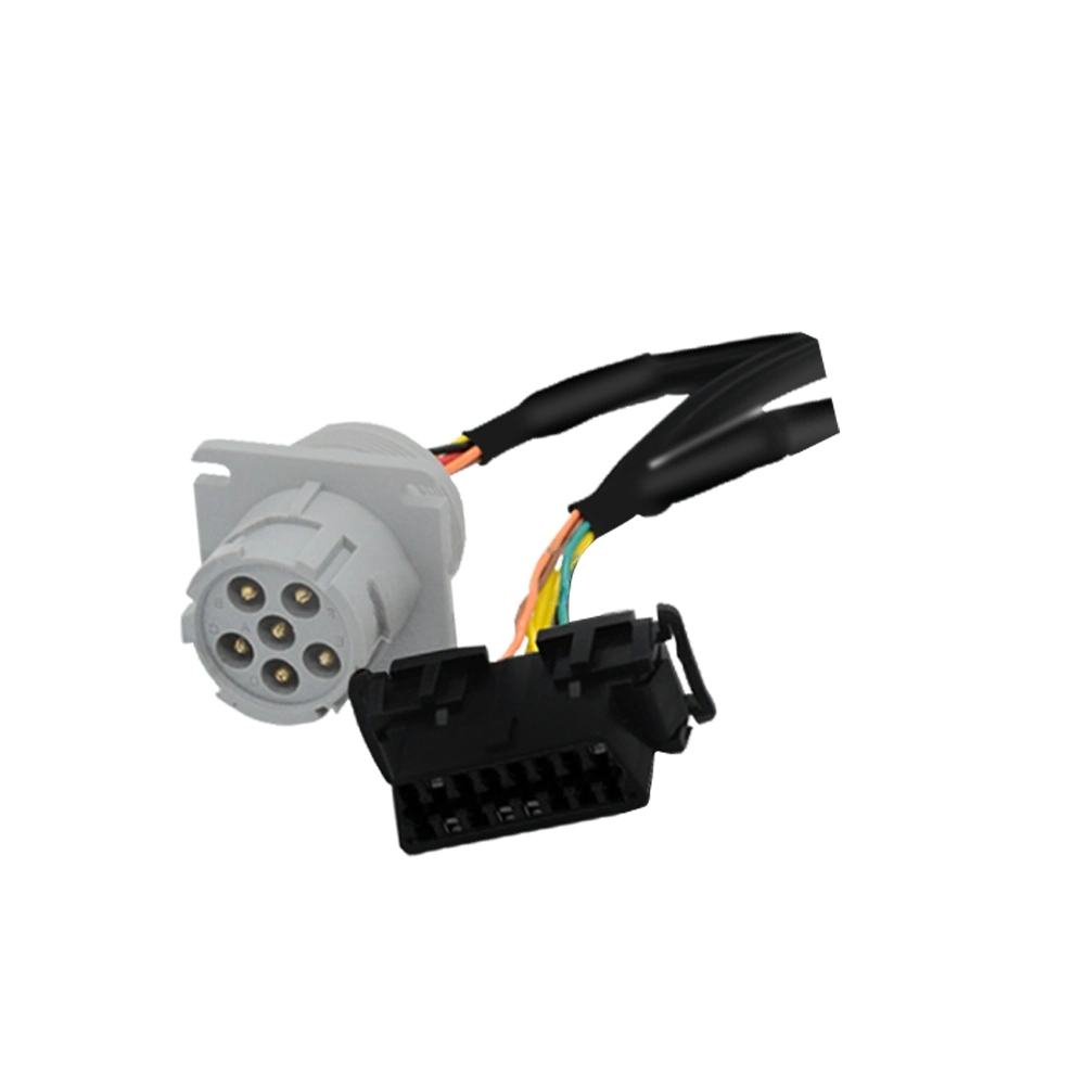 J1708 6p Plug to J1708 6p Receptacle & OBD2 Female