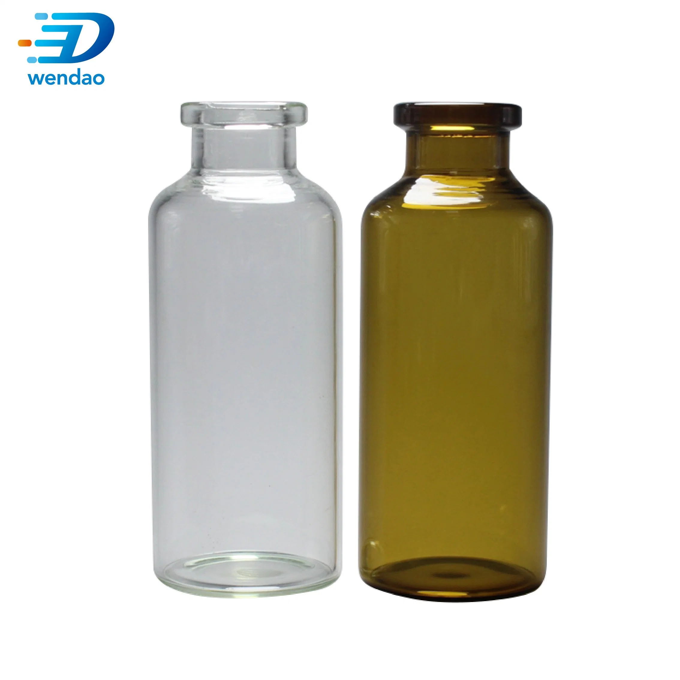 Pharmaceutical Injection Glass Vials Bottle 10ml 20ml 50ml 100ml for Glass Medical Vial