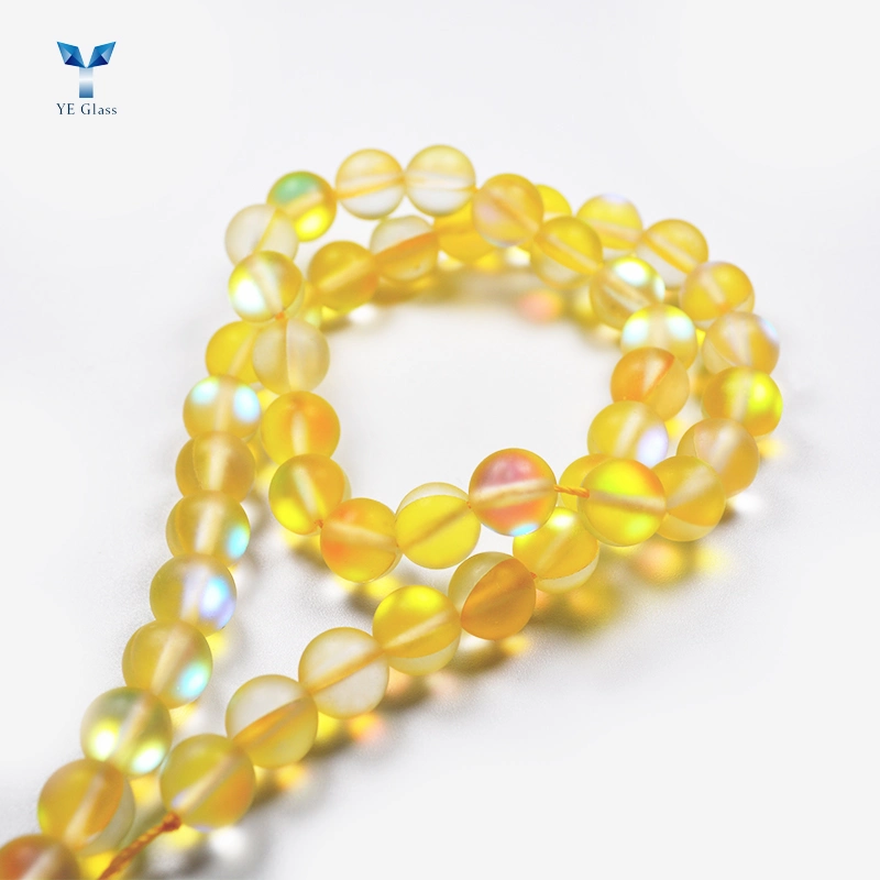 Wholesale Shiny Skin Glass Beads for Jewelry Making