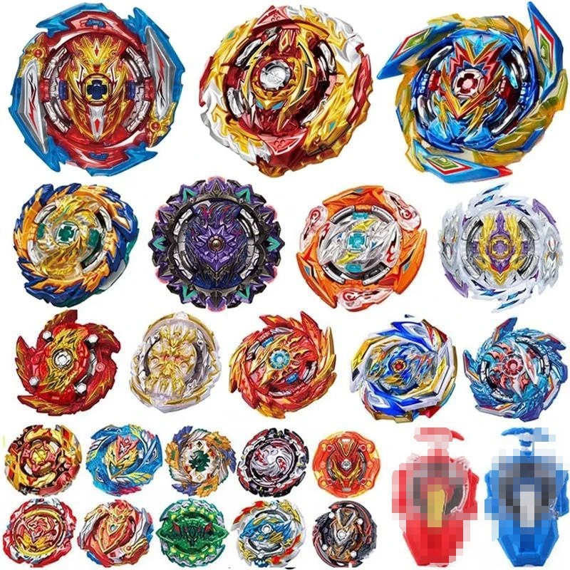 Bey Battling Top Burst Gyro Toy Set 12 Spinning Tops 3 Launchers Combat Battling Game with Portable Storage Box Gift for Kids Children Boys Ages 8+