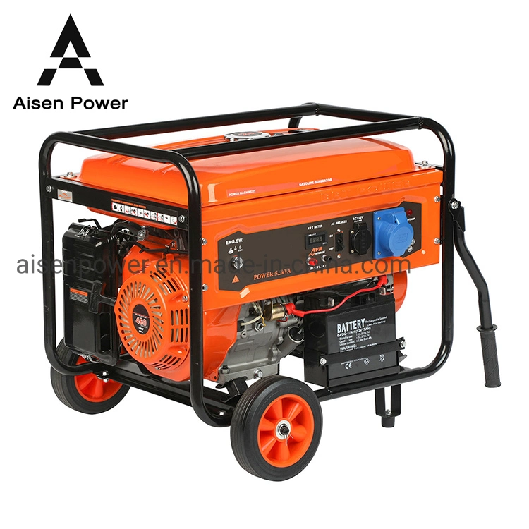 Aisen Power Lighting Generater Plant Power Gasoline Generator Set Exporters