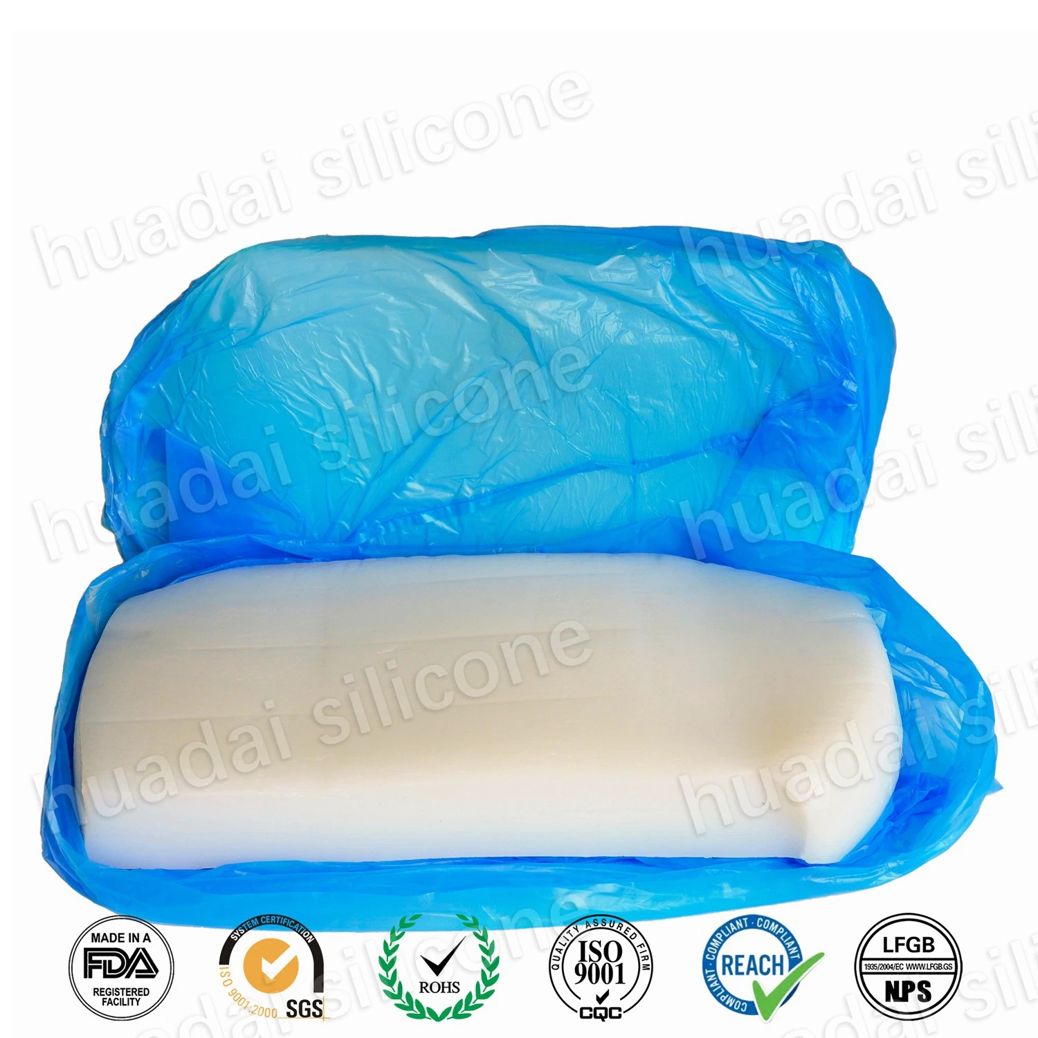 Caoutchouc de silicone de qualité médicale de moules pour le visage de matières premières de masque HD-130s