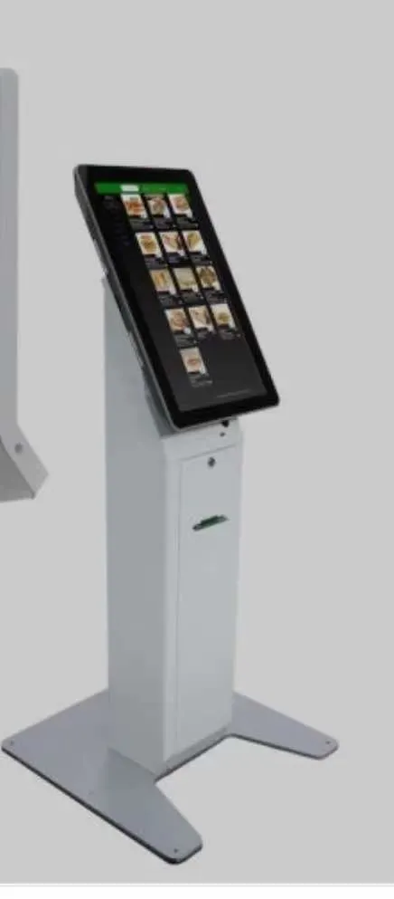 Slim Design Self Service Ordering Kiosk for Fastfood Restaurant