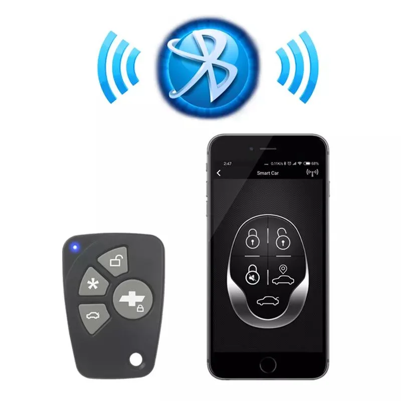 إنذار السيارة Alarmas para Auto Alarma De Autosr مع BT