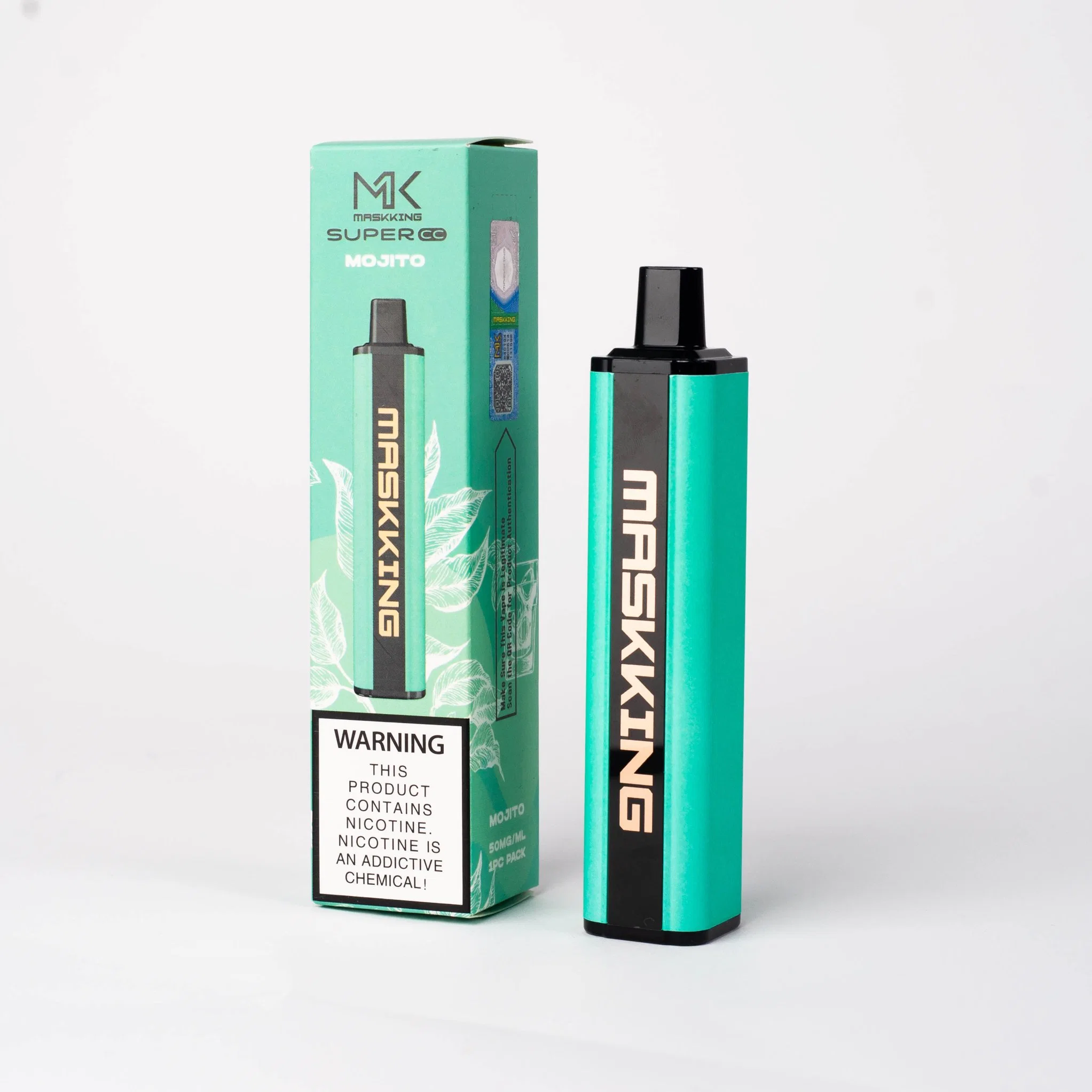 Una muestra gratis Maskking Super Cc 2500 inhalaciones con sabor a Cigarrillo Electrónico Desechable Vape