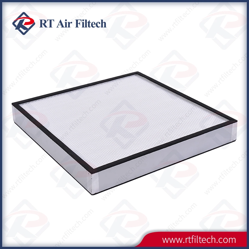 High Efficiency Mini-Pleat H13 H14 HEPA Filter for Ventilation System HEPA Filter