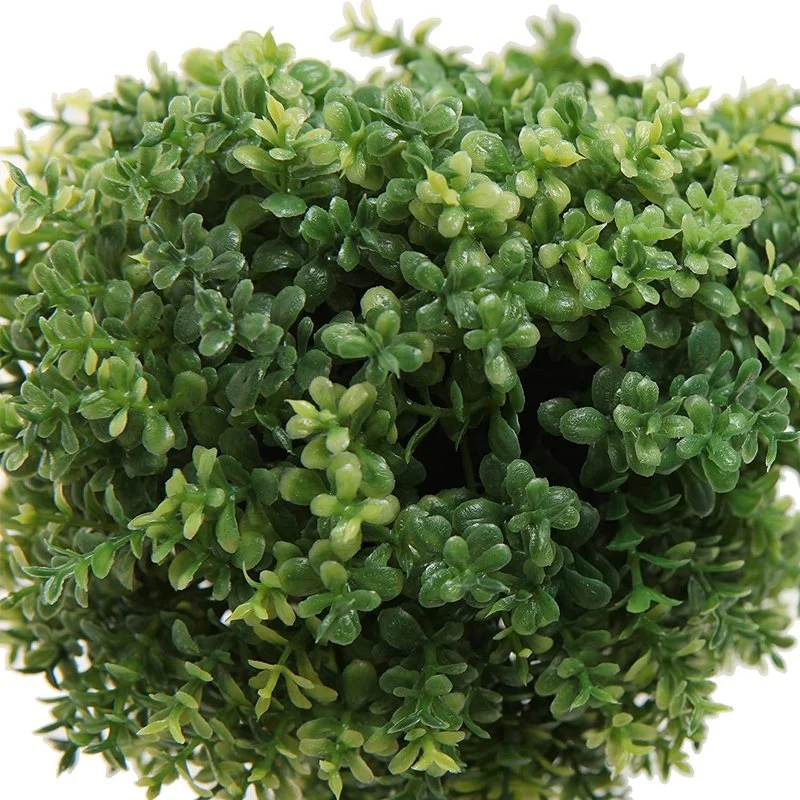 5' Artificial Boxwood Topiary Ball Tree in Pot for Indoor Home Decor (Set of 2) Plant