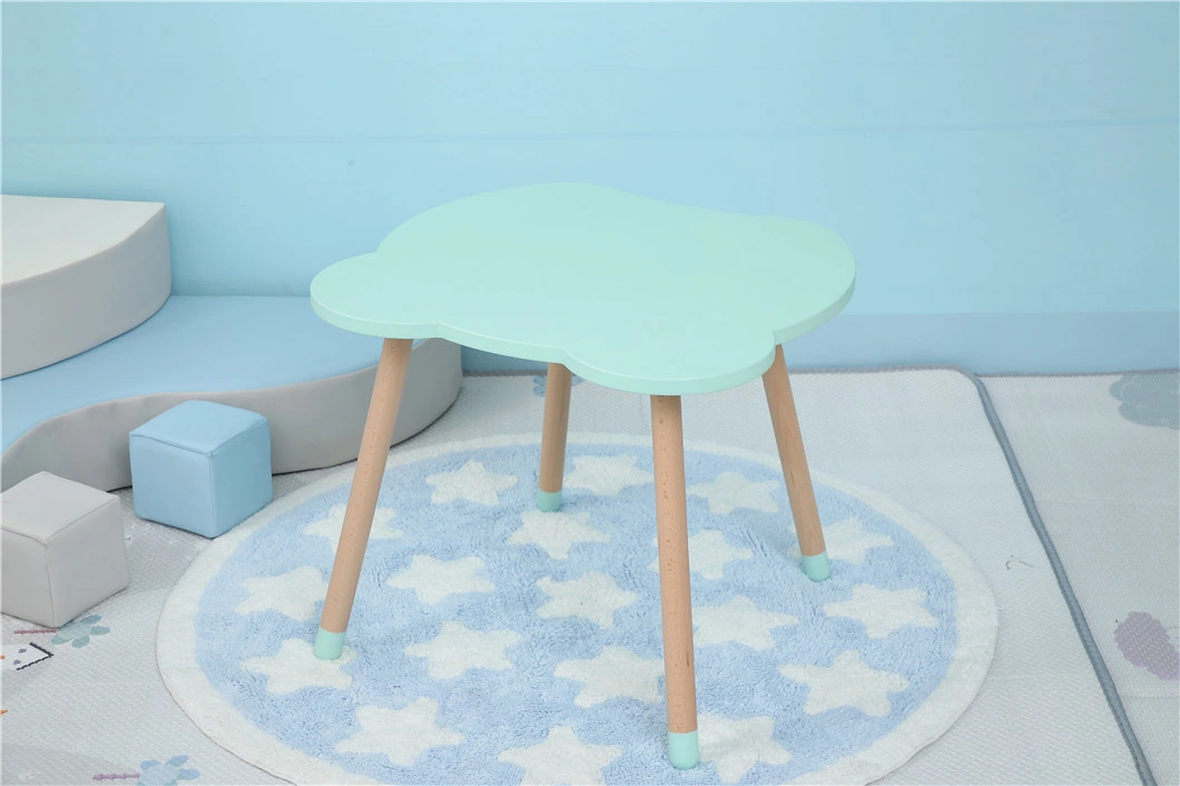 Cute Design Kids Wooden Table and Chair Set Little Bear Furniture