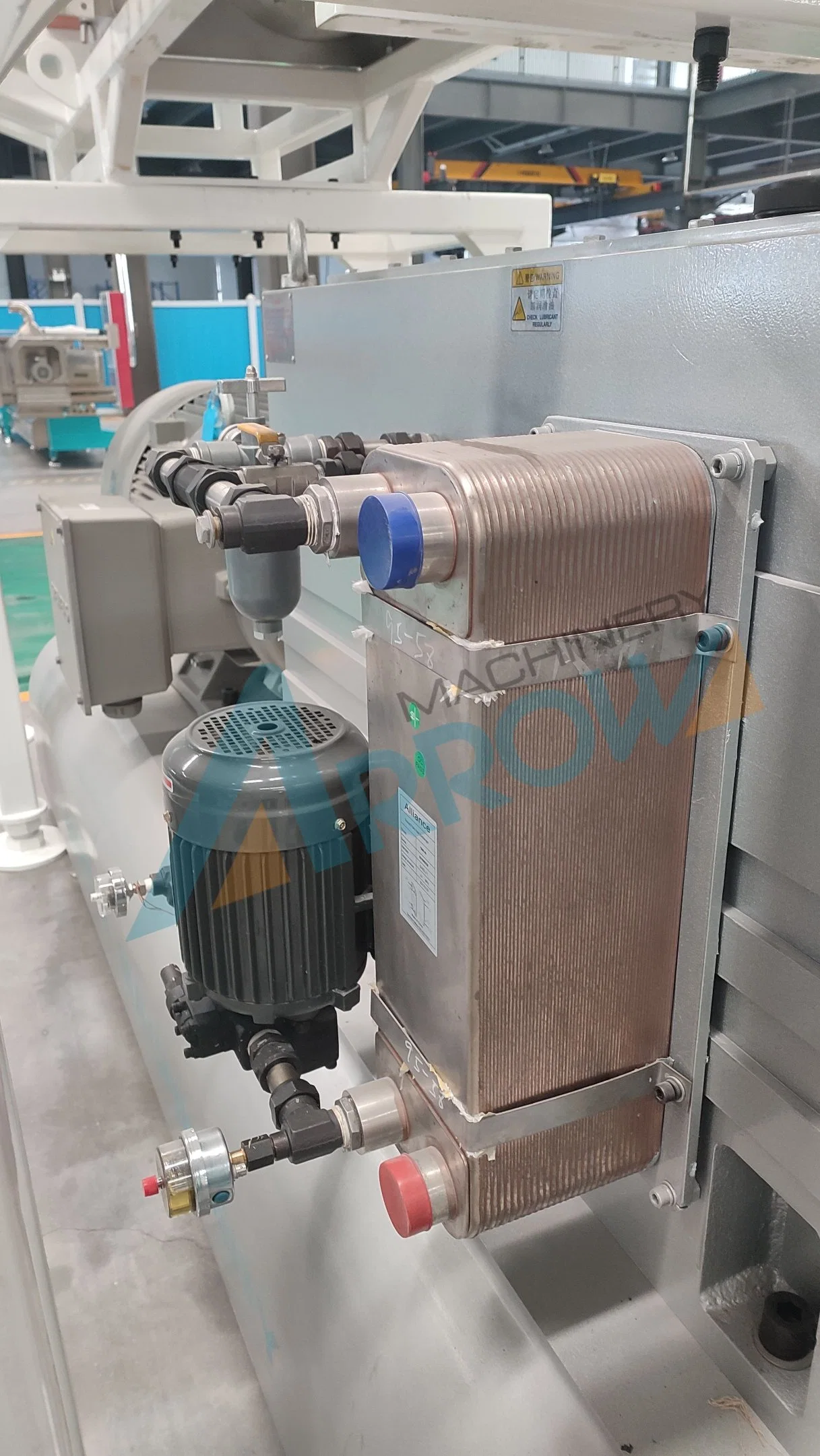 Shandong Arrow Znfpx-60 High Torque Co Rotating Twin Screw Extruder Gearbox