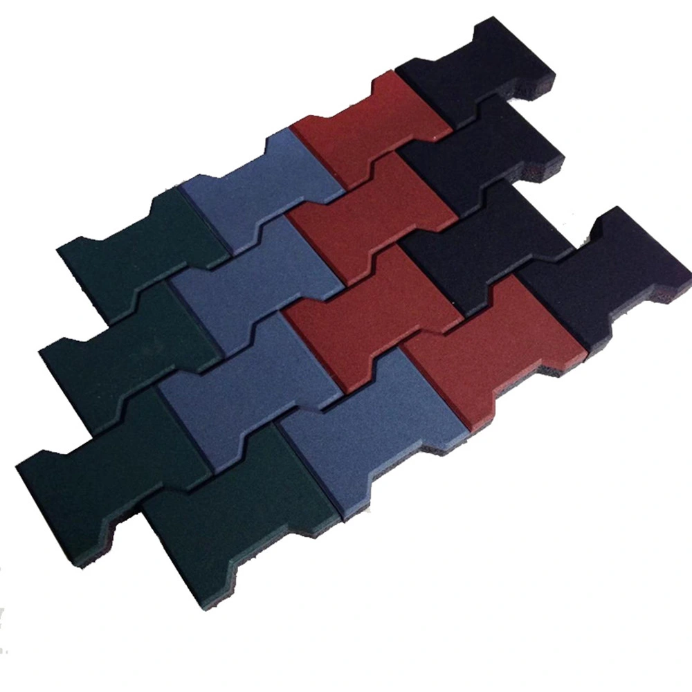 Rubber Mat Safety Walkways Horse Barn Floor Dog Bone Rubber Tiles