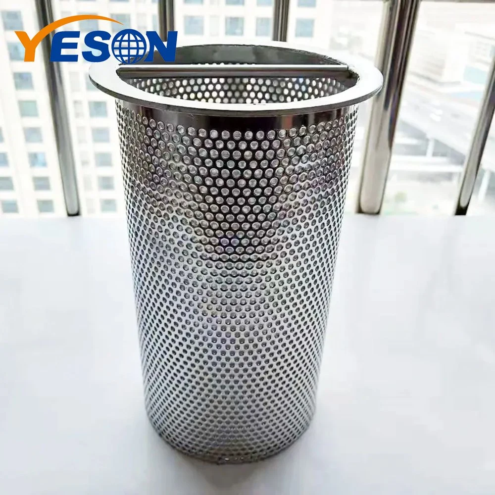 Metall Titan Perforated Wire Mesh Filter für Industrie