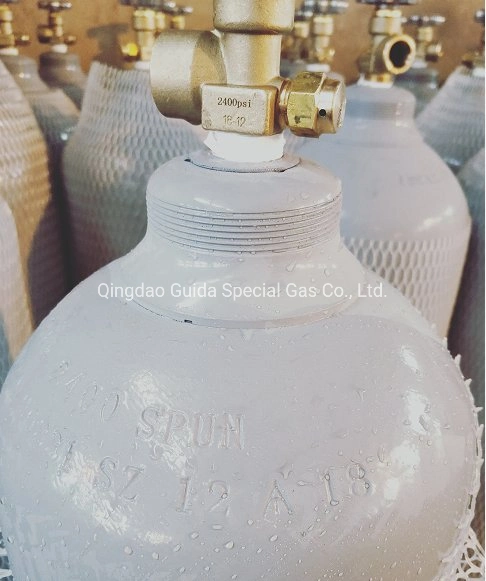 ISO/DOT Certified 40L Seamless Gas Cylinder / Oxygen Cylinder / Argon Cylinder