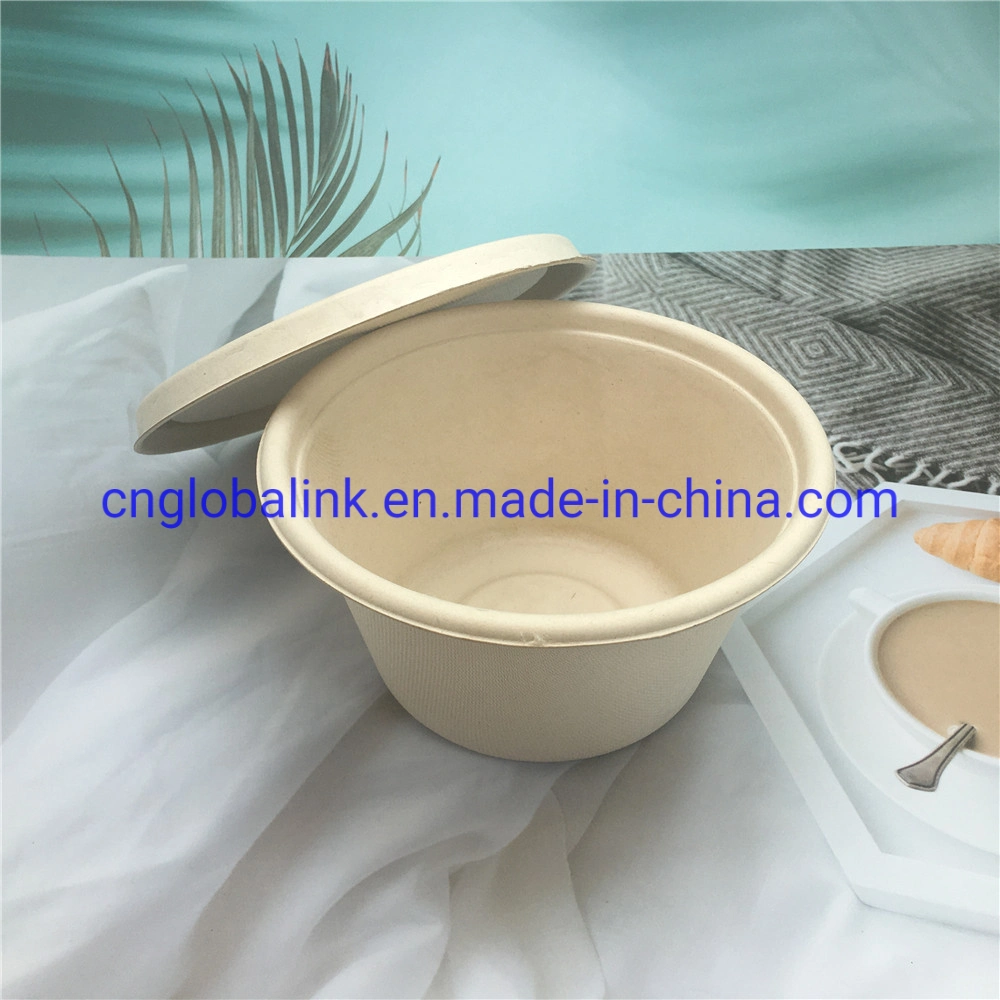 Biodegradable Bowl Disposable Sugar Cane Tableware Soup Bolws