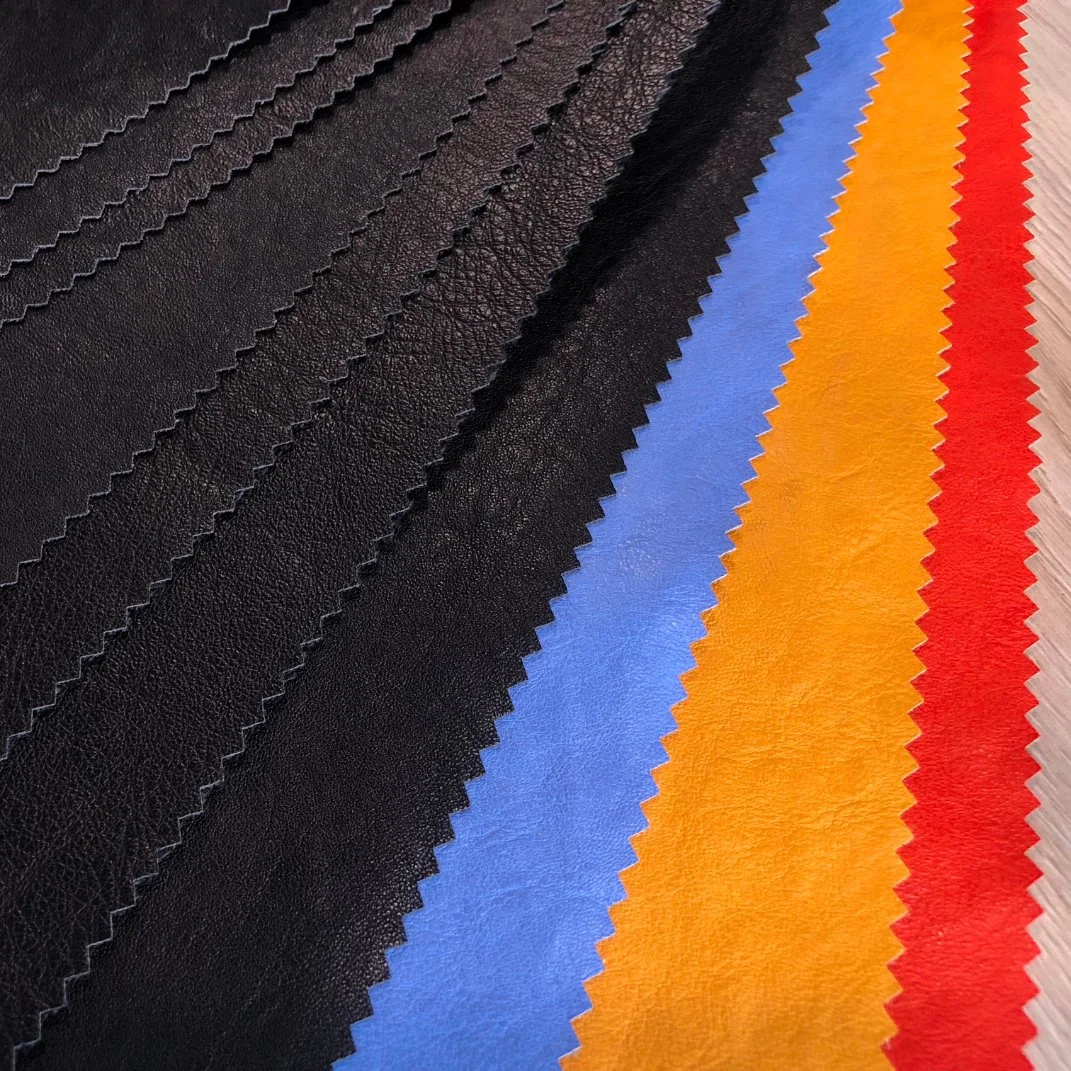 Factory Direct Synthetic PU PVC Artificial Leather for Garment