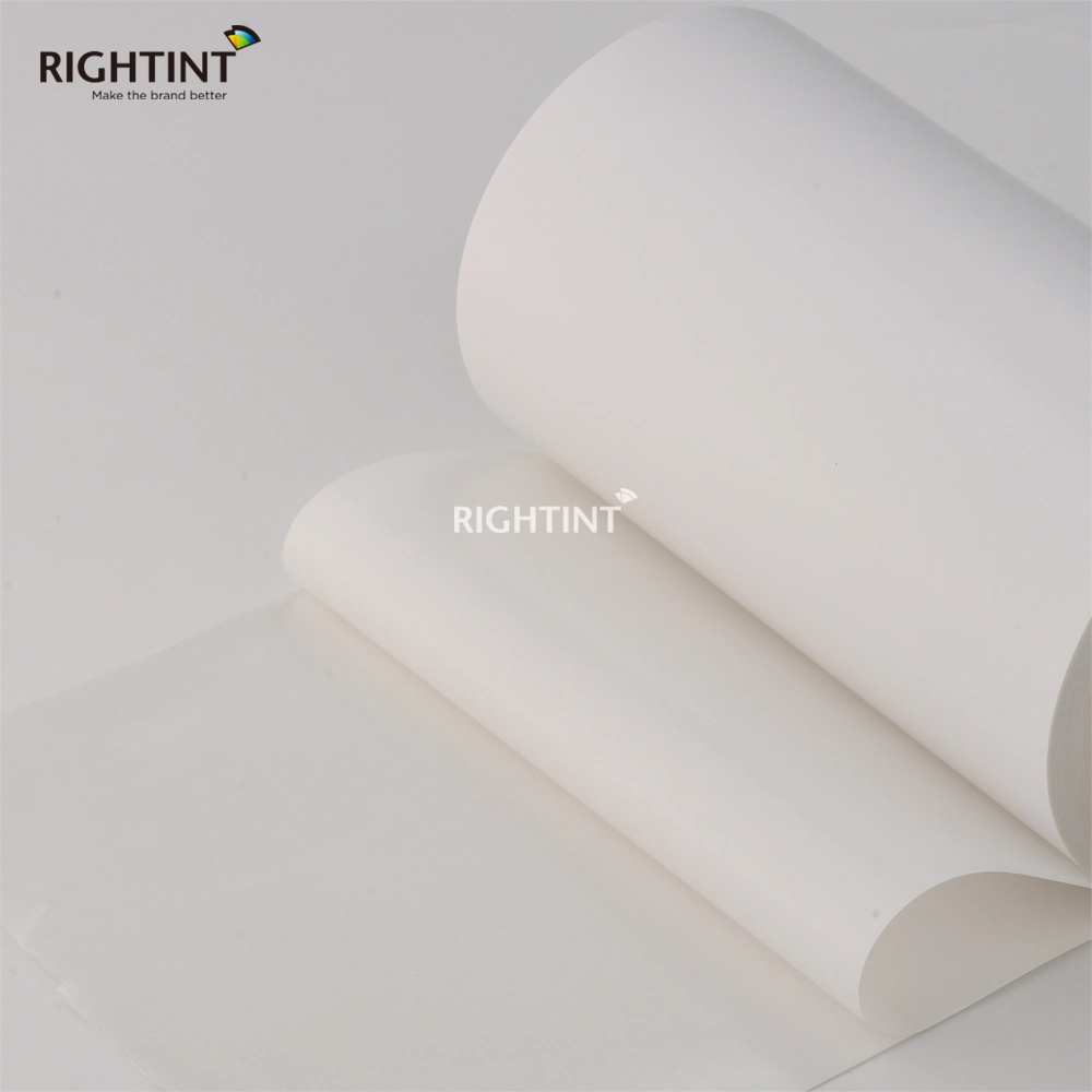 Étiquettes de fabrication de produits à bas prix pour glace Rightint Carton OEM Shanghai Dans l'étiquette de flexographie des rouleaux