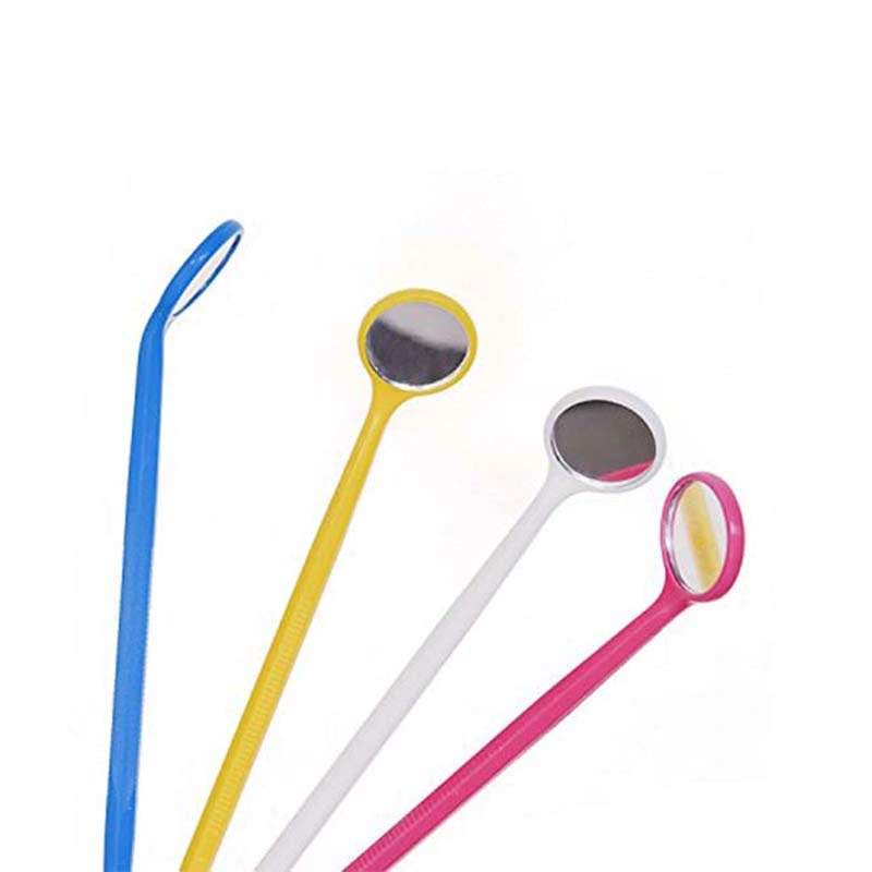 Daily Care Home Oral Colorful Dental Disposable Mouth Mirror Tools