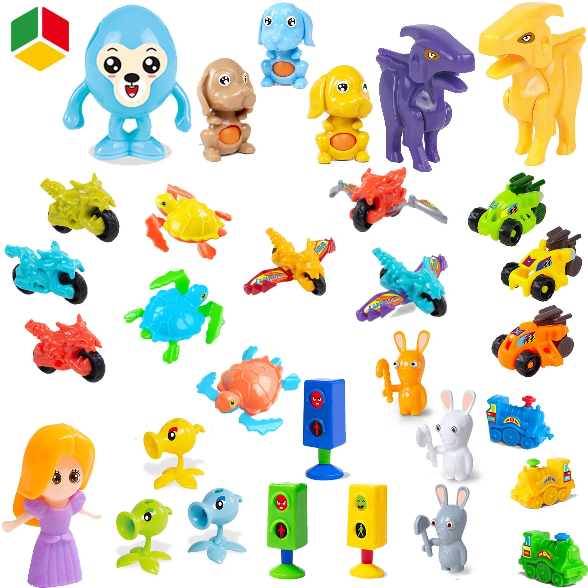 QS New Design Children Promotional Toys Puzzle Plastic Funny All Kinds Multi Series Mini Cartoon Car Toys for Kids Gift