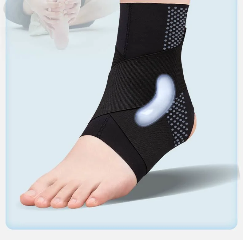 Sport Safety Athletic Compression Ankle Pads Protección de rodilla ajustable Protector deportivo de guardia para exteriores