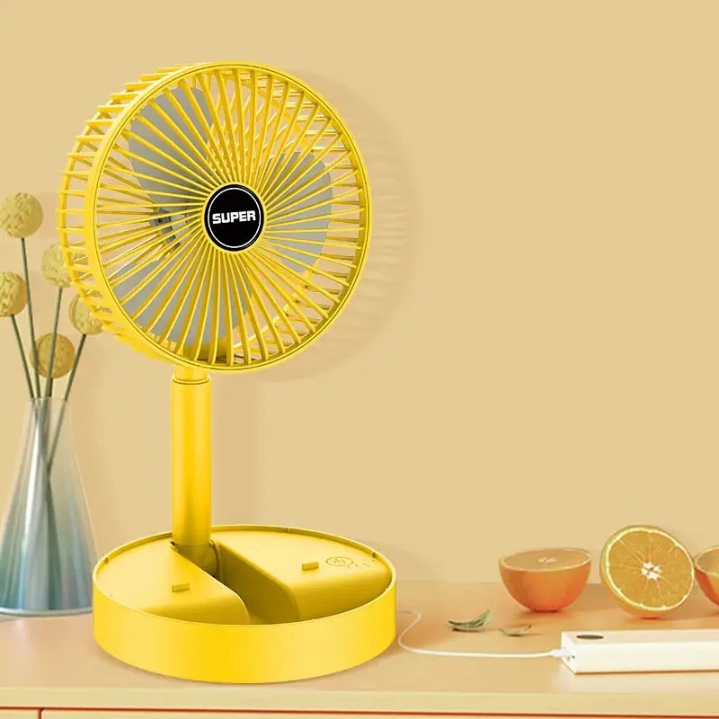 View larger Imageadd to Compareshareportable Electric Fan Faltbar bequem Mini USB-Ladefunktion Büro Haushalt Teleskopventilator geräuscharmer Life Table Lüfter