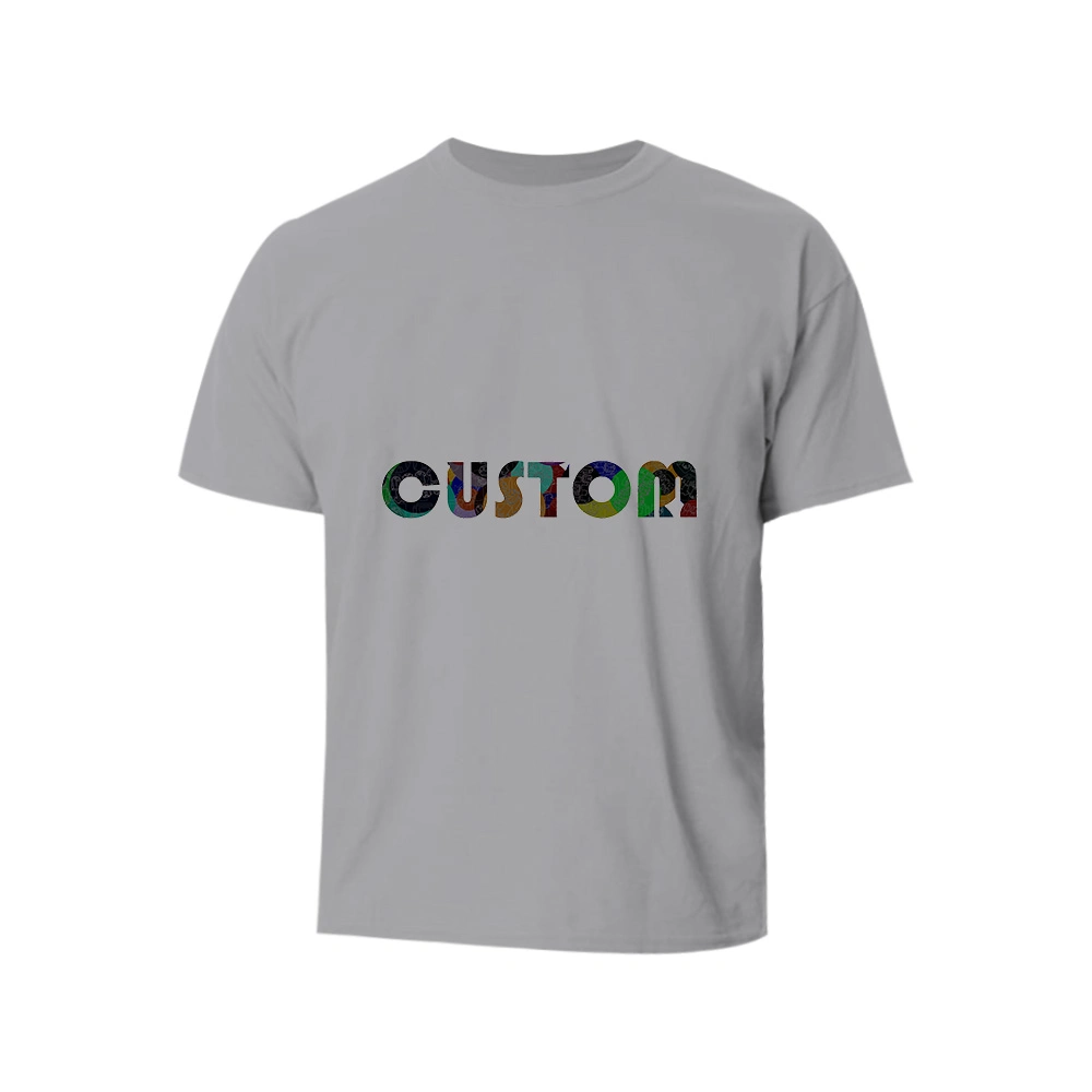 Impression personnalisée de haute qualité DTG T-shirts 100% coton doux surdimensionnés T-shirts pour les hommes