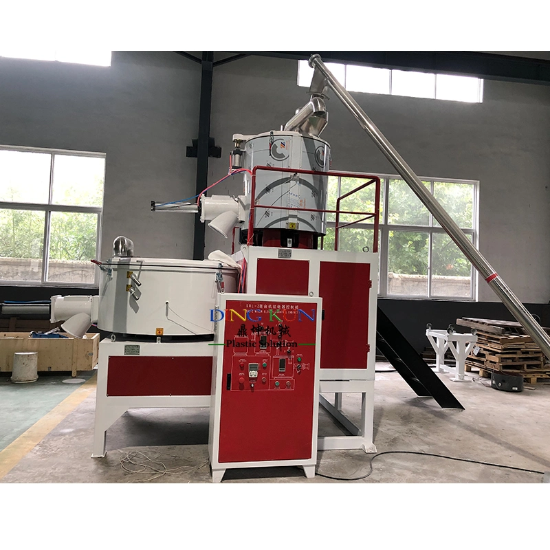 PVC High Speed Mixer Machine Unit / Plastic PVC Powder Mixer Machine