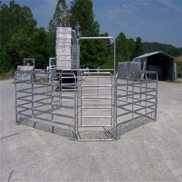 OEM Customized Metal Livestock Farm Fence Cattle Yard Panel