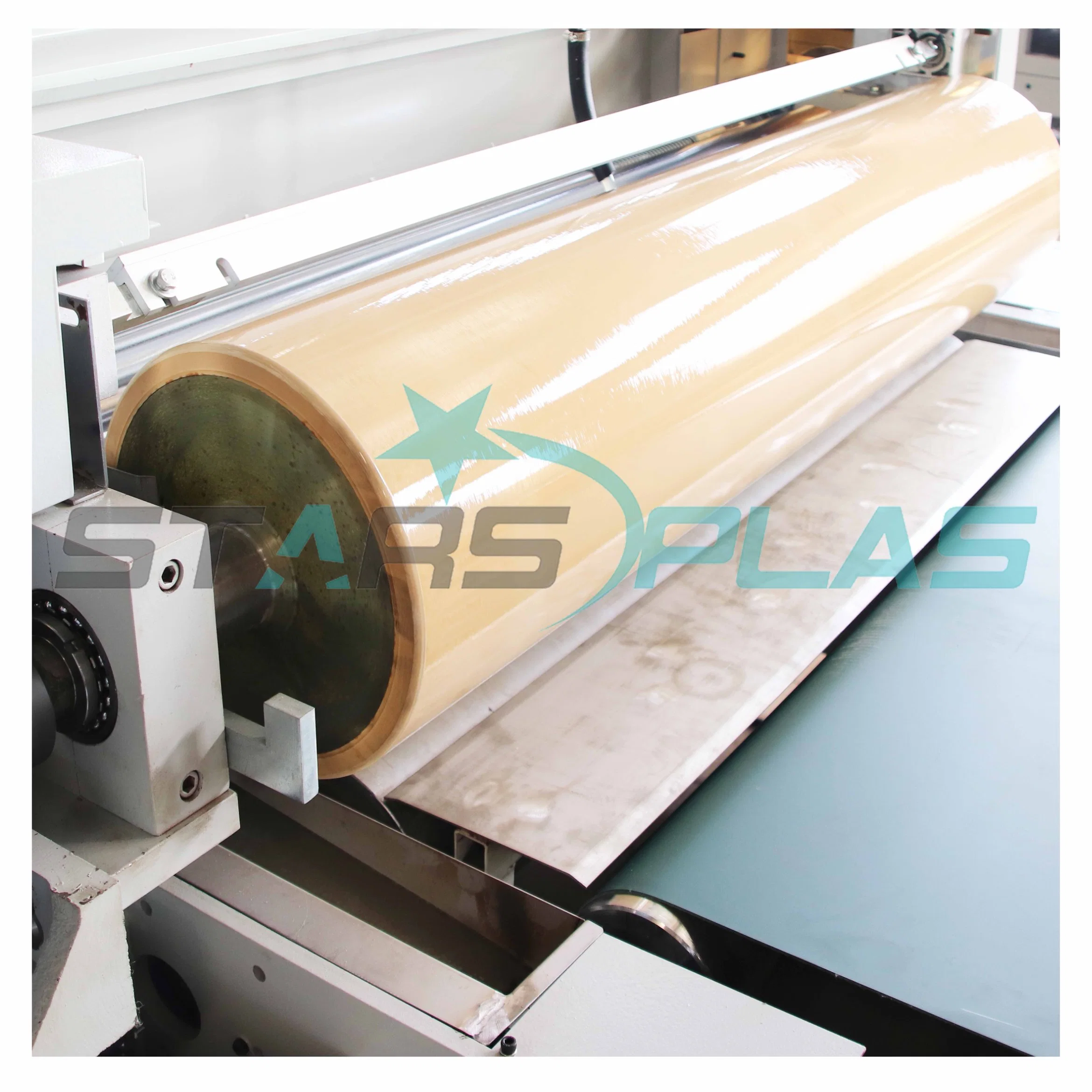 Material Handling Spc Flooring Easy to Use Plastic Machine UV Coating Machine