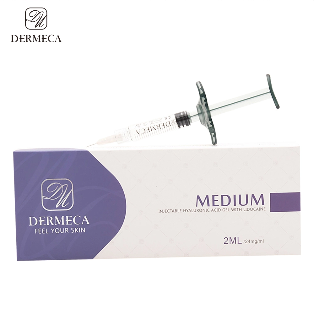 Dermeca Skin Care Injectable Crosslinked Injectable Hyaluronic Acid Ha Dermal Filler for Skin Care